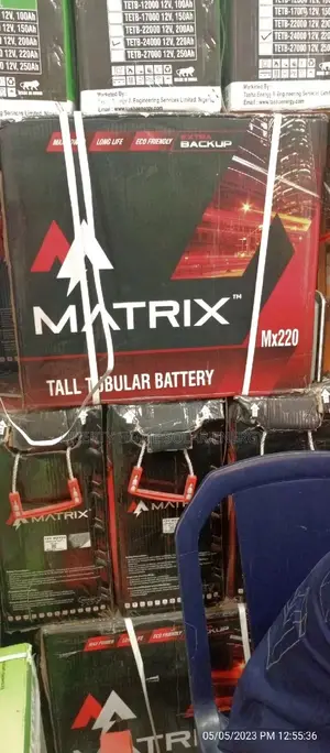Matrix Tubular Battery