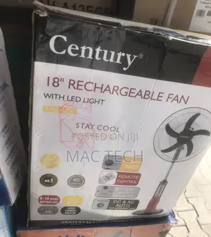 18 Inches Century Rechargeable Fan