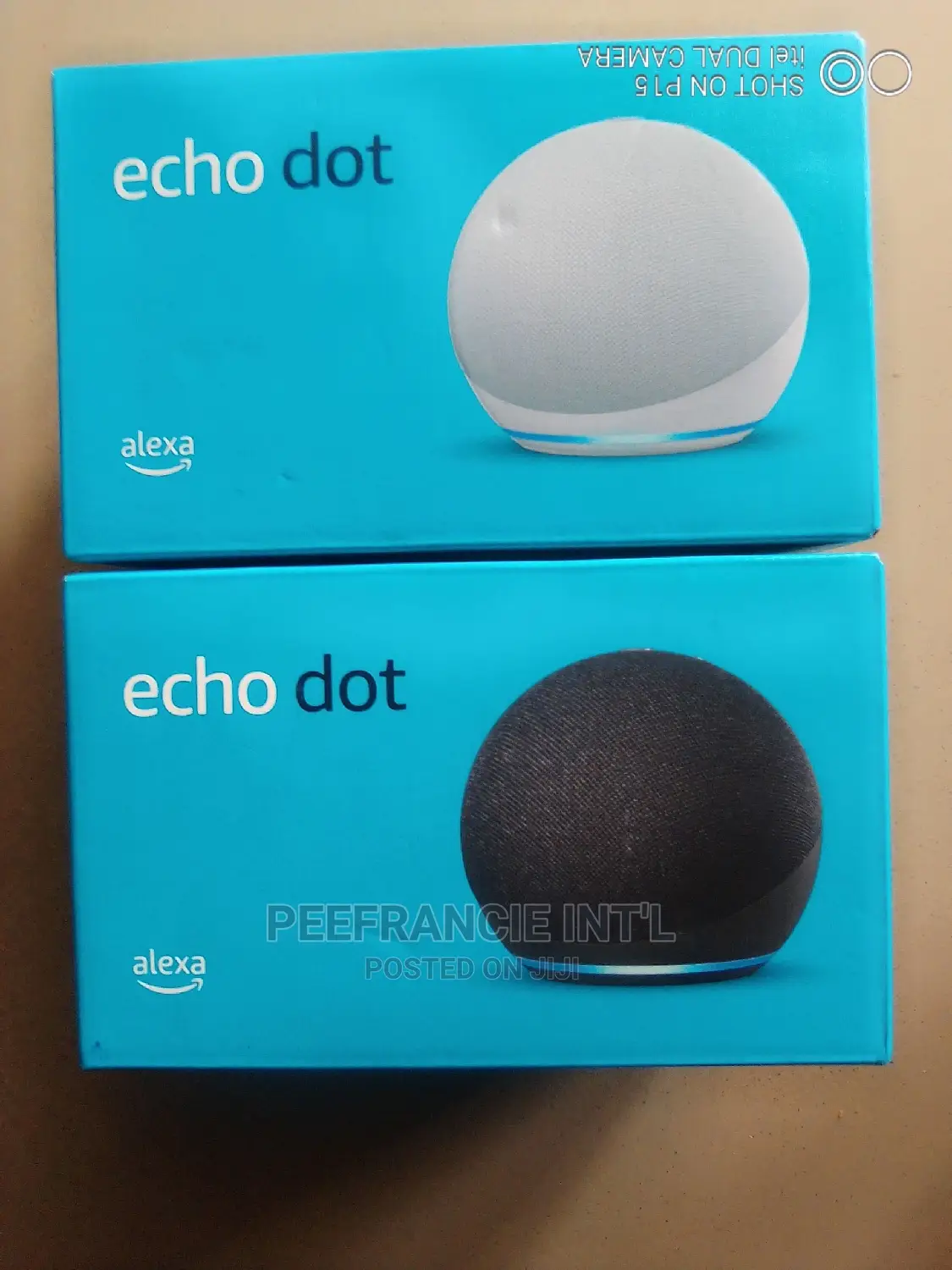 Echo Dot 4th Generation With Clock