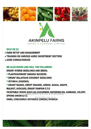 Agriculture/Farming Services.