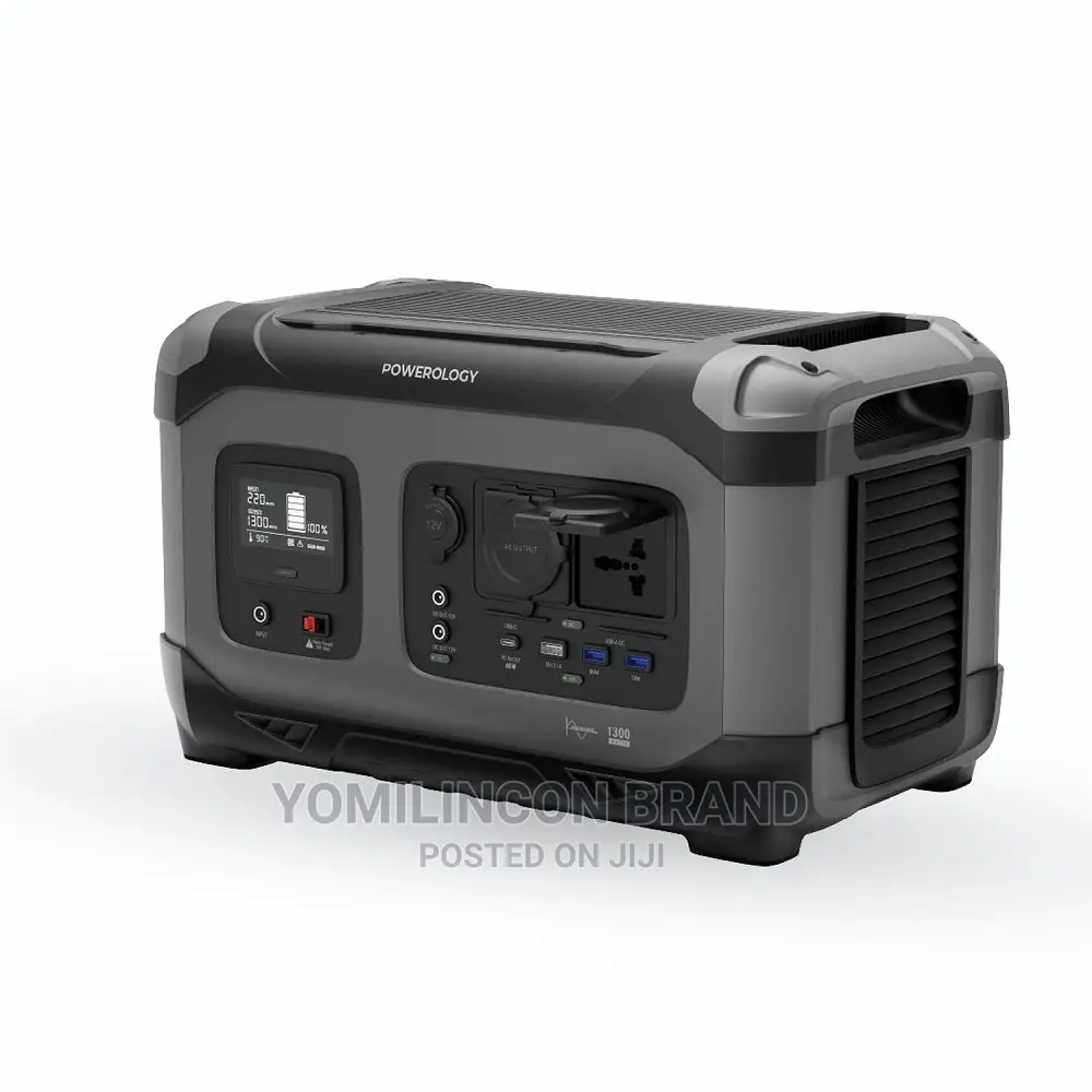 Powerology Power Generator 392000mah Black