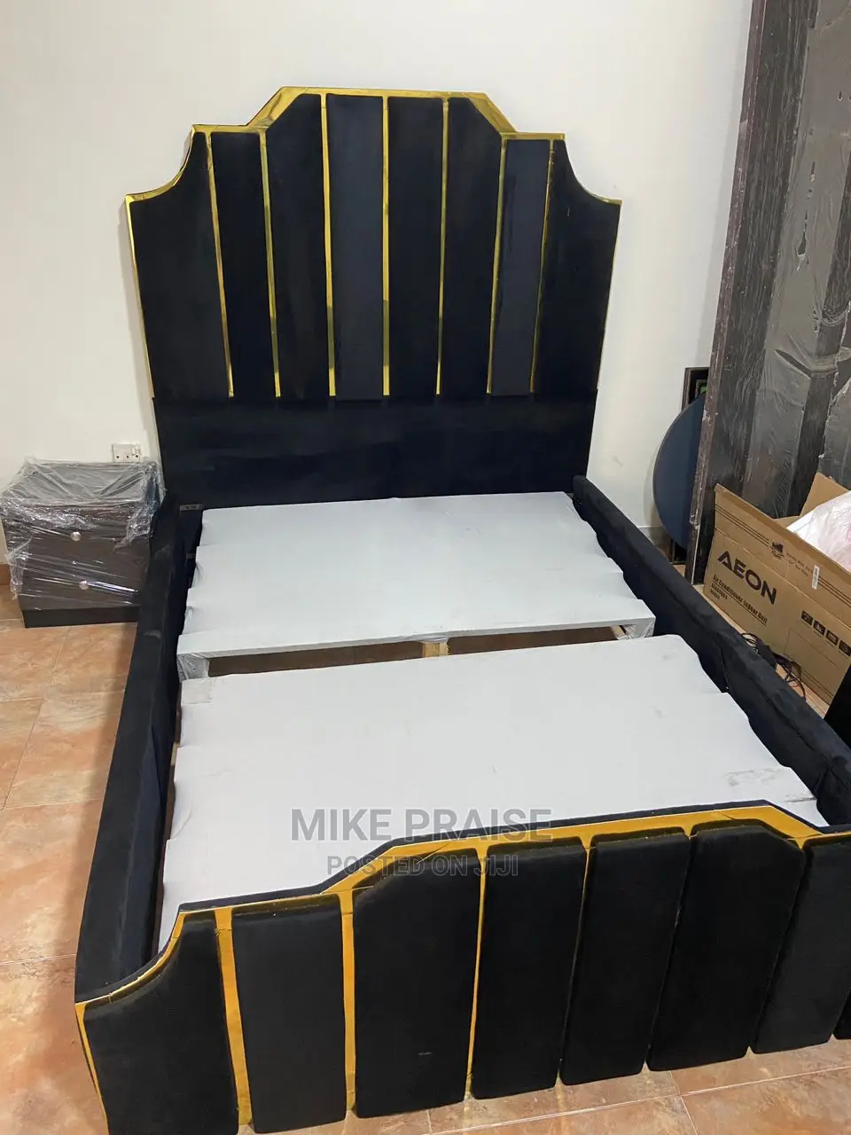Quality 4.5ft by 6ft Upholstery Bedframe