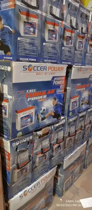 Soccer Power Tubular Battery