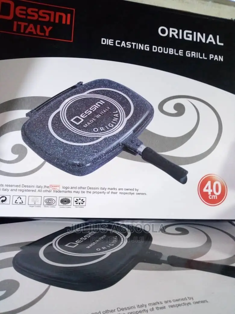 40cm Double Grill Pan