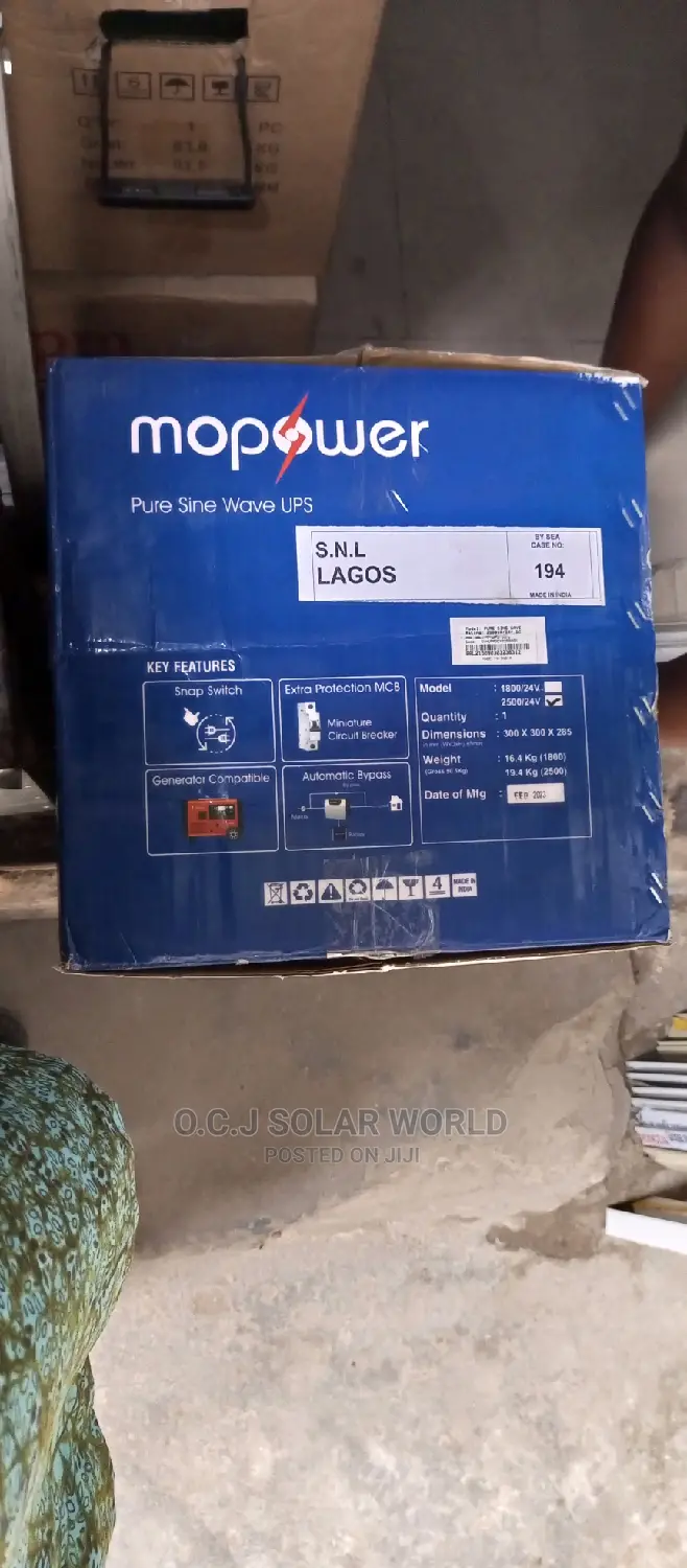 Mopower Inverter 2.5kva 24v