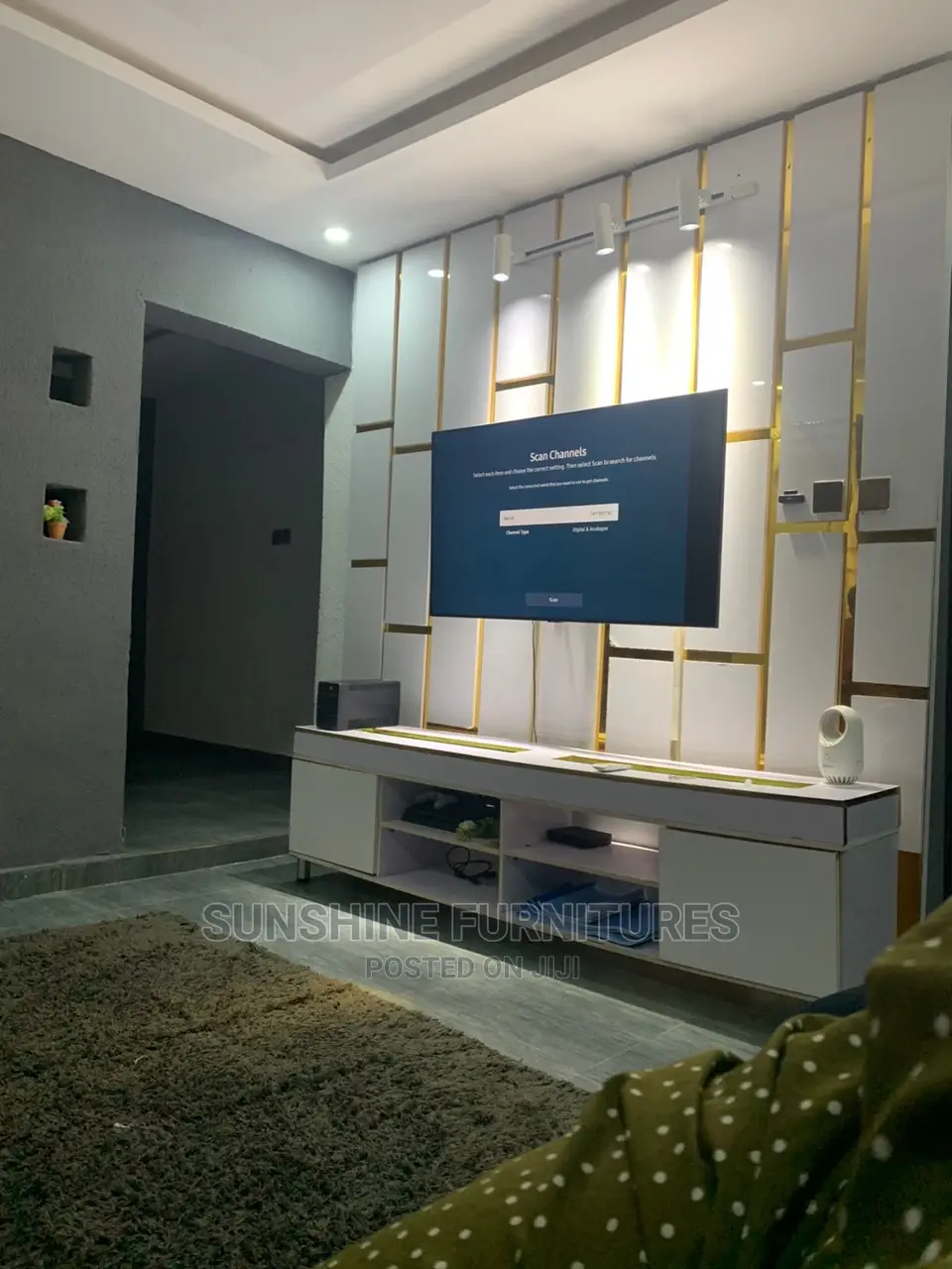 Modern Tv Console and Wall Unit