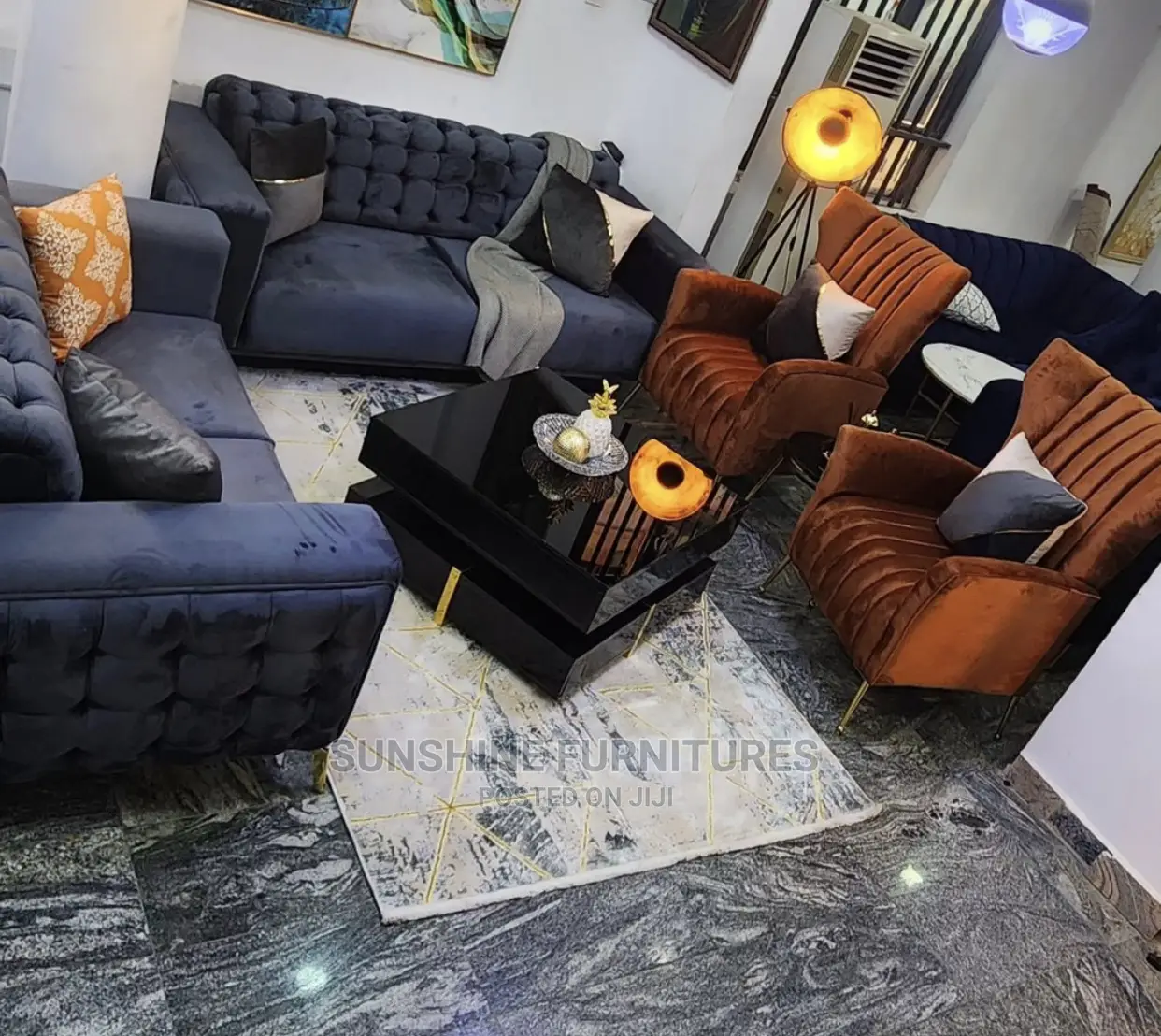 Modern Sofa Set 3-2-1-1