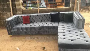 Tufted Corner Sofa