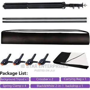 Video Photography Stand Backdrop Set Background Kit