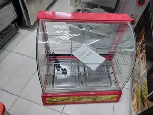 (Multi Purpose) 2 Plates Commercial Snacks Display Showcase