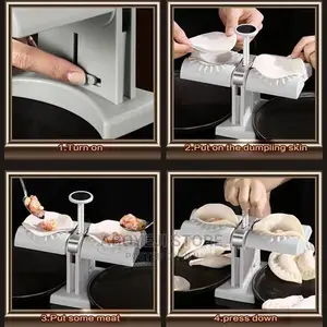 Automatic Dumpling Machine With Double Head for Household