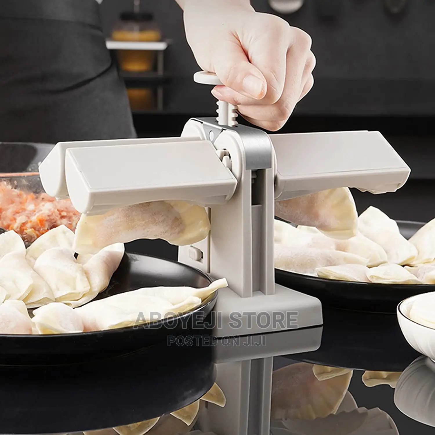 Automatic Dumpling Machine With Double Head for Household