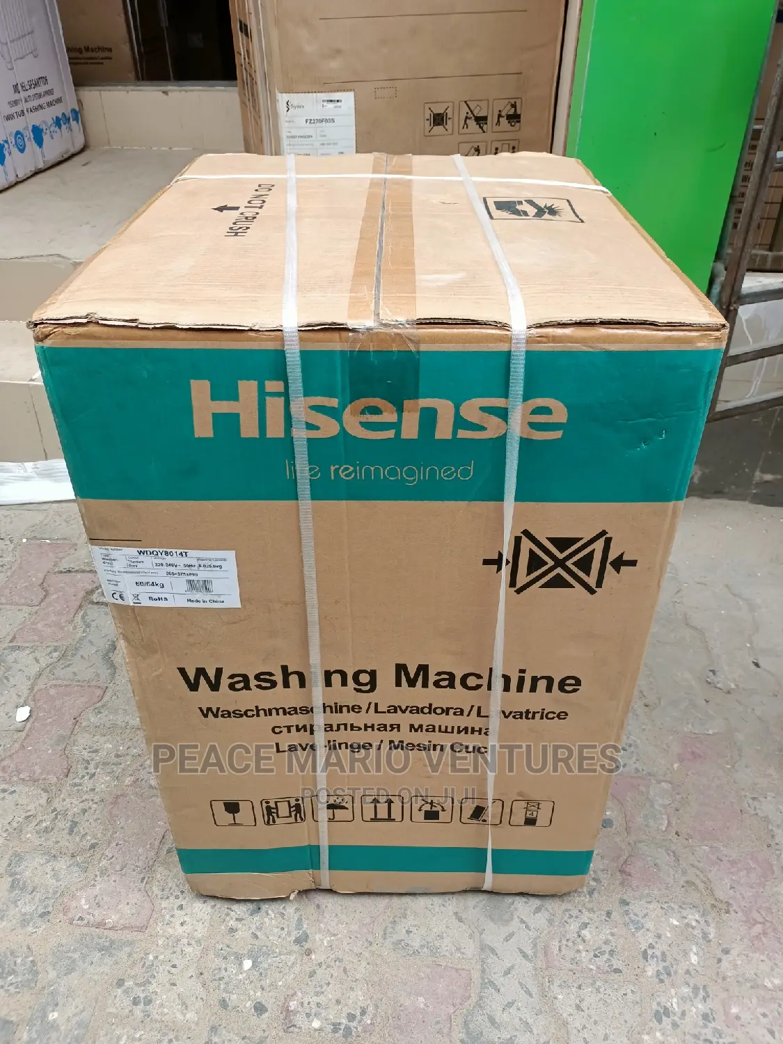 Hisense Quality Automatic Washing Machine With Waranty 2yrs