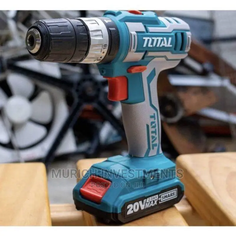 Total 20V 2pcs Battery Impact Drill Machine 45nm