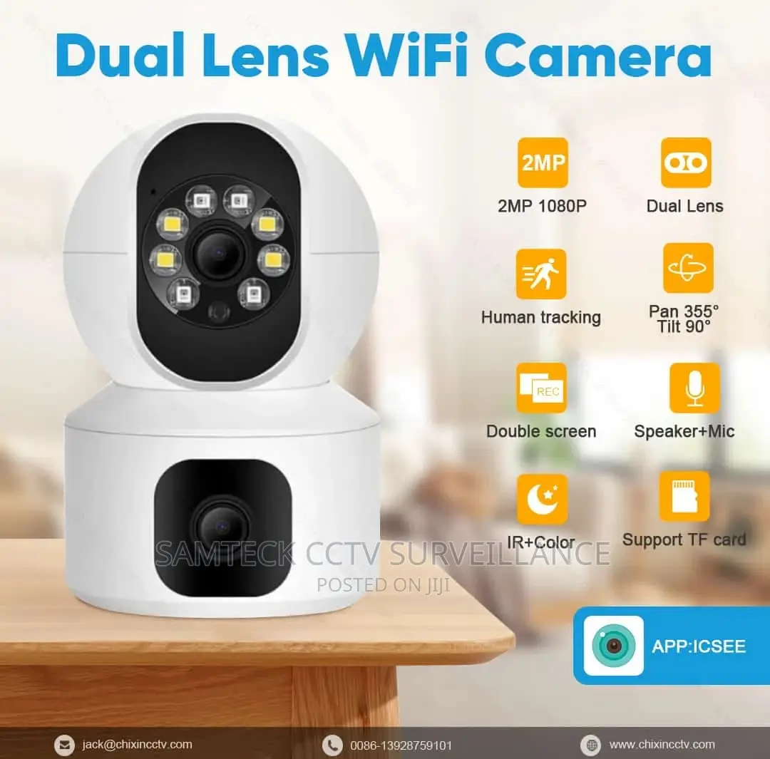 Dual Lens Wifi Camera