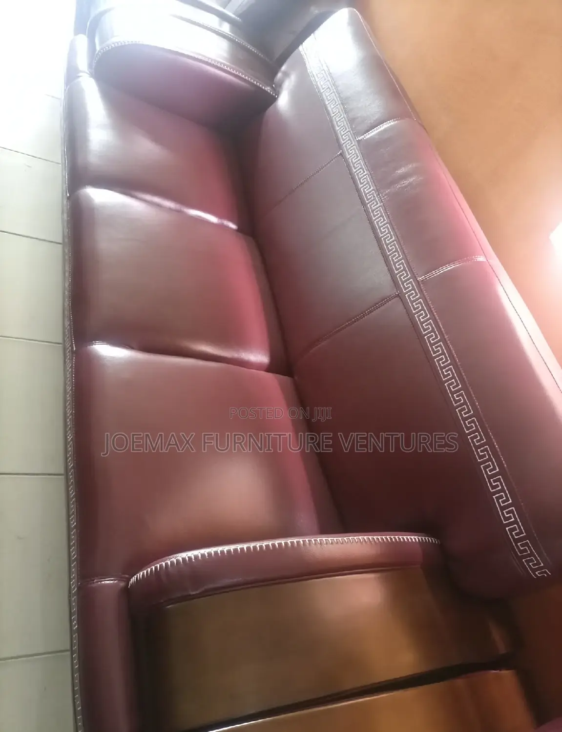 Imported Leather Sofa By7