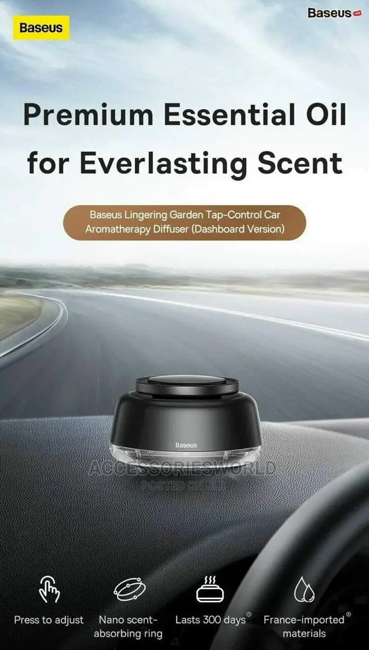 Baseus Lingering Garden Tp Control Car Aromatherapy Diffuser