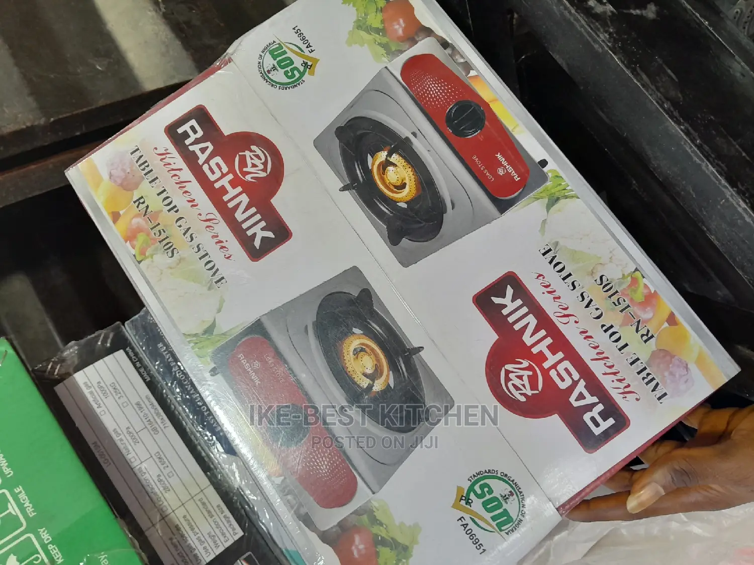 Single Table Top Gas Cooker