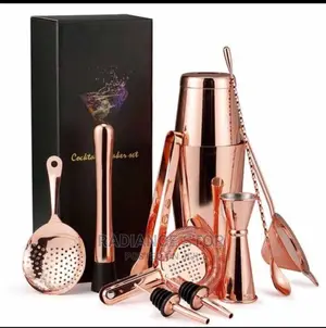 Bronze Bar Stainless Steel Set