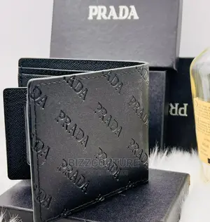Original PRADA Leather Wallets Available in Store