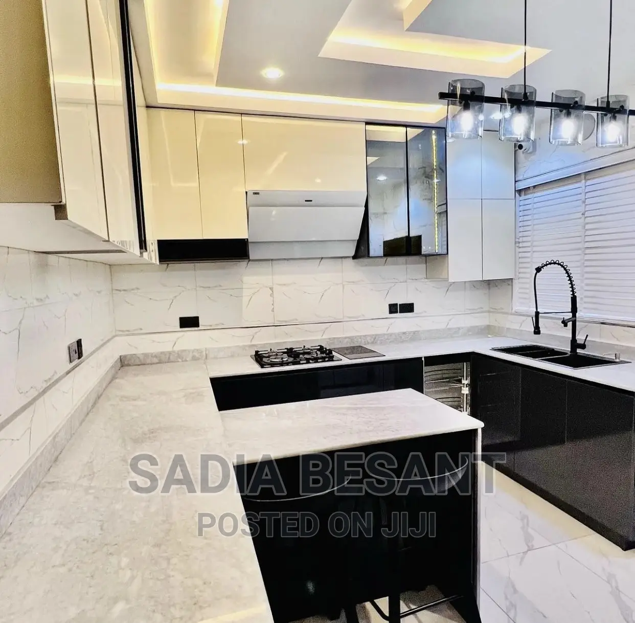 Luxury Kitchen Cabinet Design With Accessories