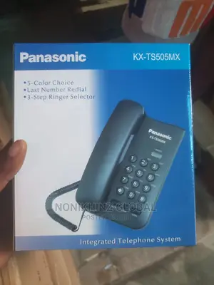 Panasonic Desk Lntercom Kx_ts505mx Black