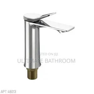 402 Quality Chrome Short Basin Mixer Tap