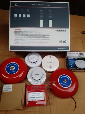 Fire Alarm Panel.. Smoke... Break Glass