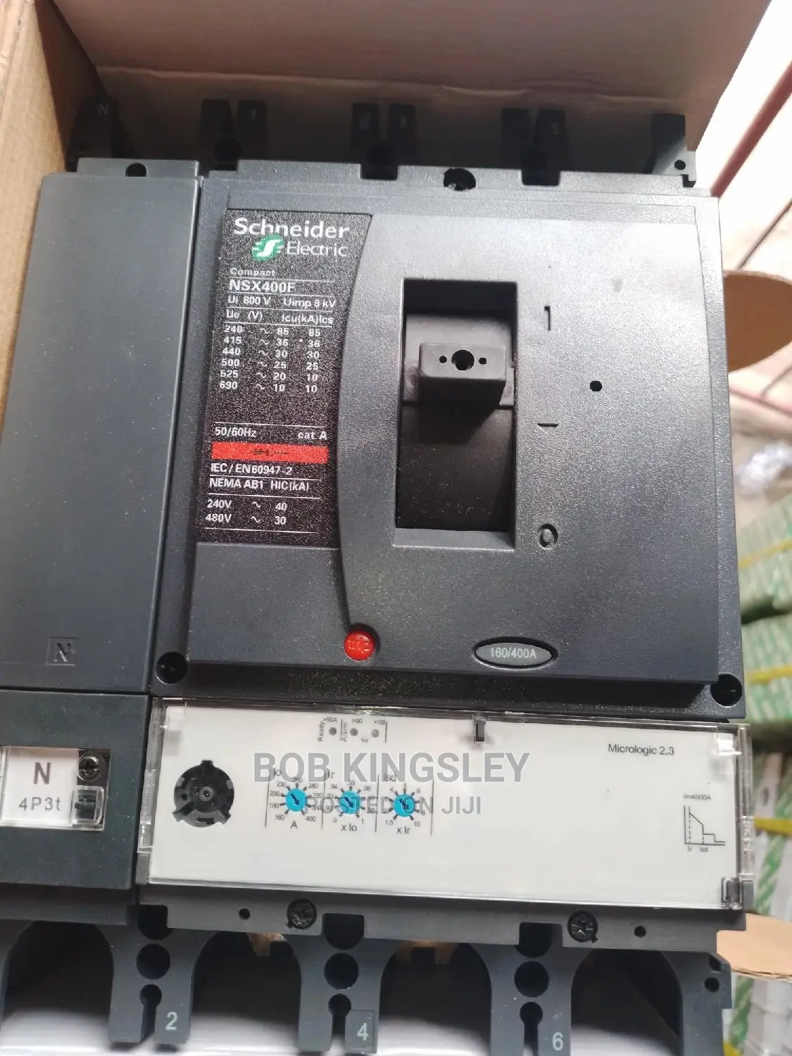 400a 4pole McCb Schneider