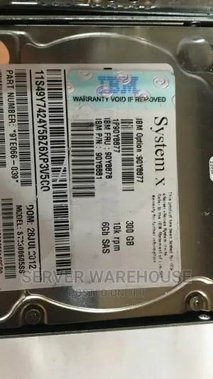 IBM 2.5 Inches 300GB SAS Drive