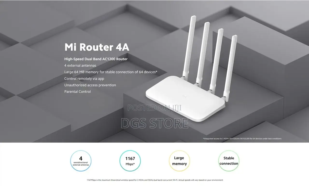 Mi Xiaomi Router 4A 1200mbs