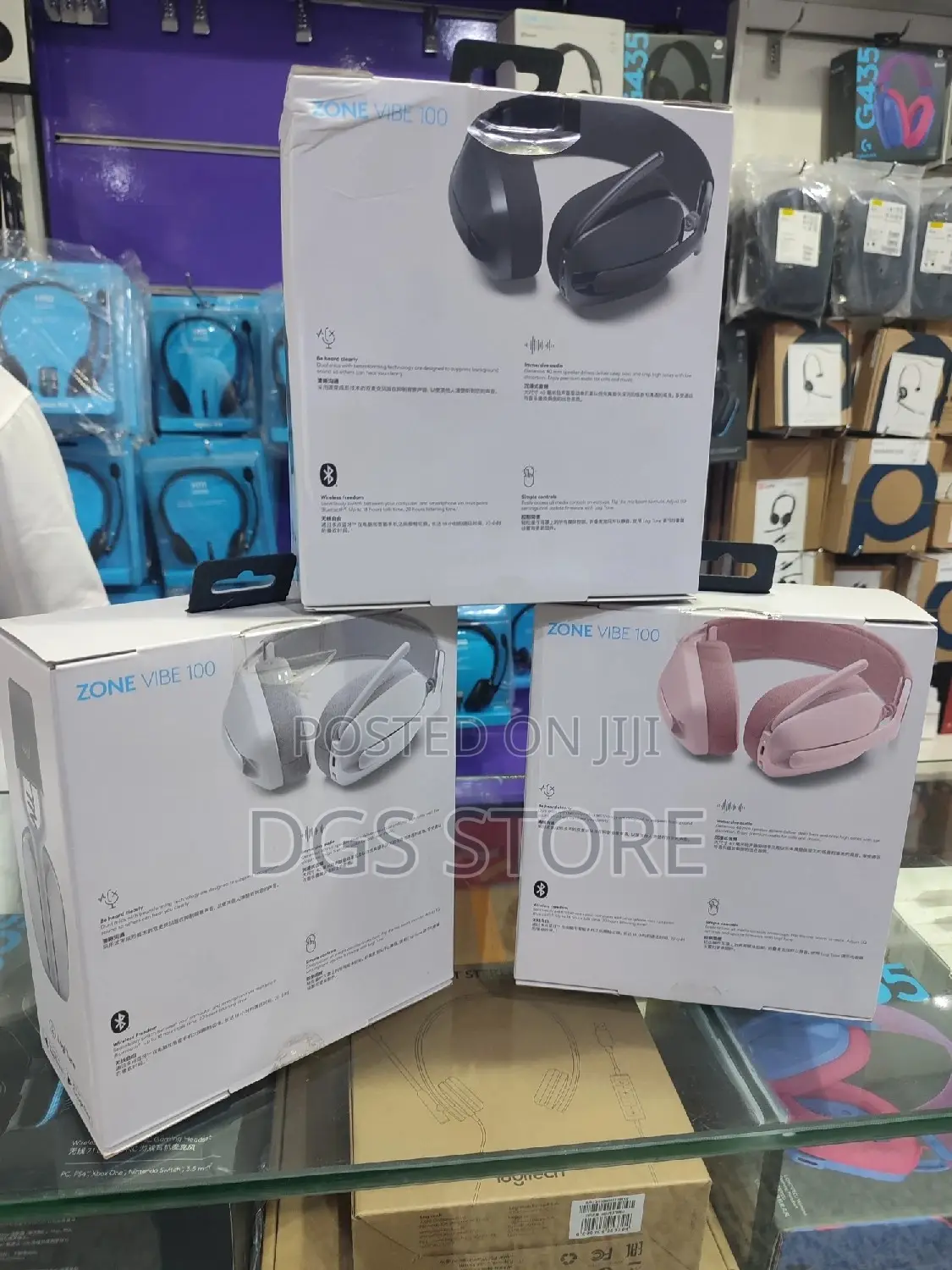 Logitech Zone Vibe 100 Wireless Headphone