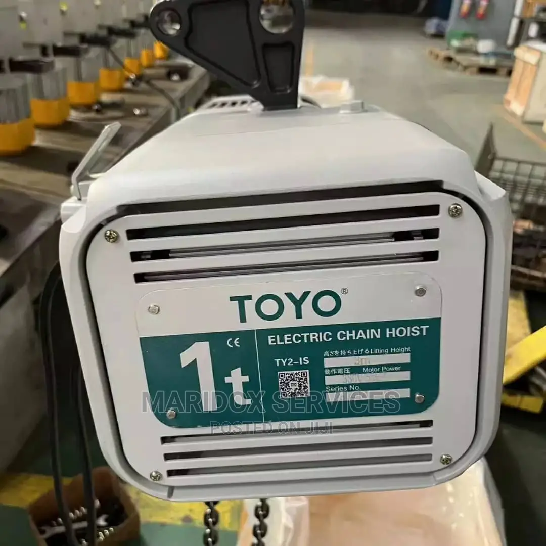 Toyo Electric Chain Hoist 1ton