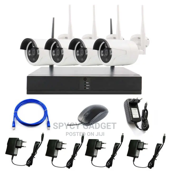 4CH CCTV Internet Enabled Wifi Combo Kits