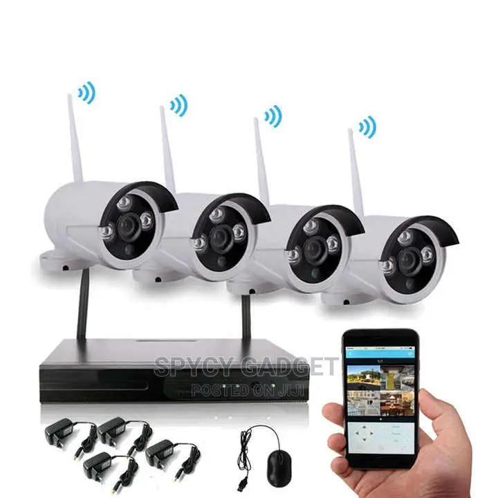 4CH CCTV Internet Enabled Wifi Combo Kits