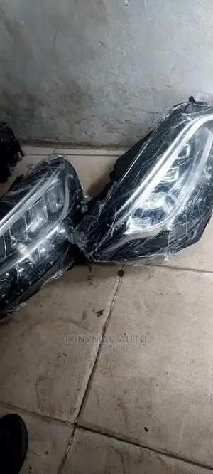 Headlights for Mercedes-Benz C300 2015-2017 Upgrade to 2019