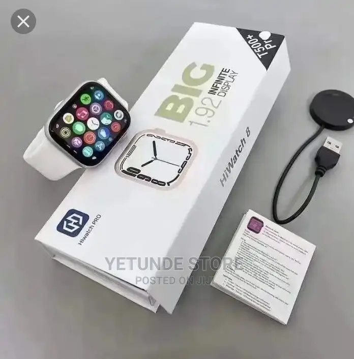 T500+Pro Smart Watch Series 8 Works With Android And iPhone.