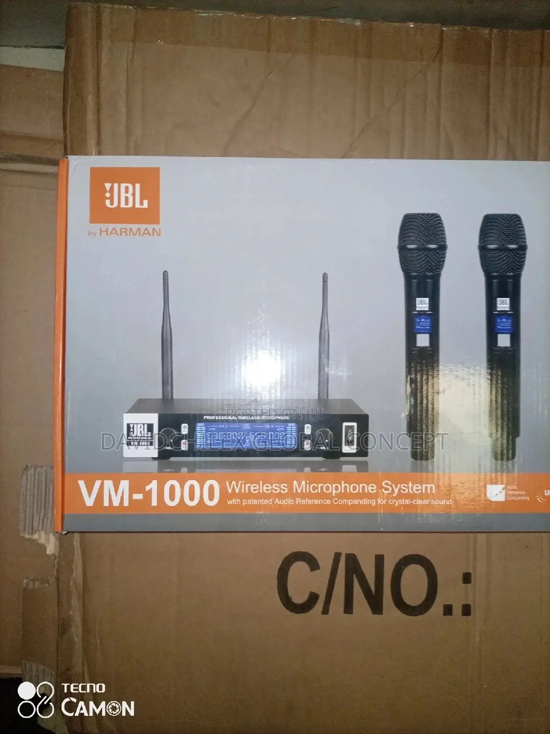 JBL Vm-1000 Wireless Microphone