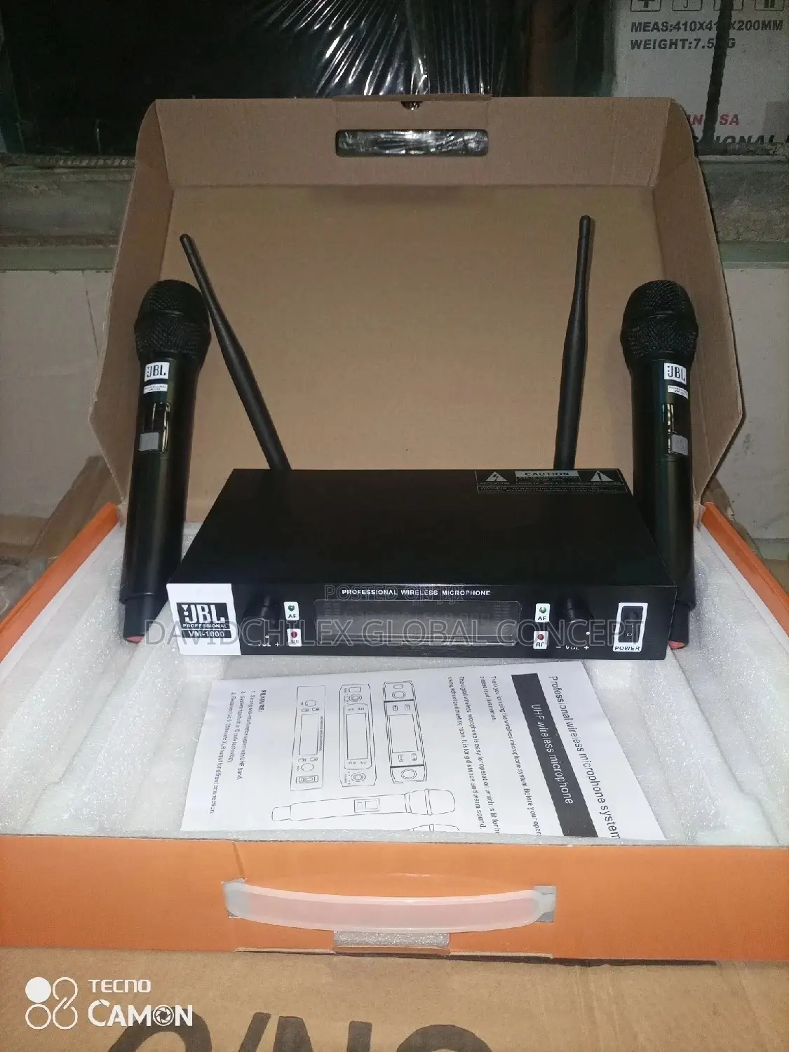 JBL Vm-1000 Wireless Microphone