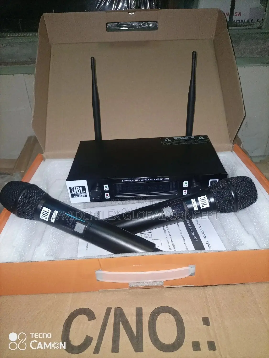JBL Vm-1000 Wireless Microphone