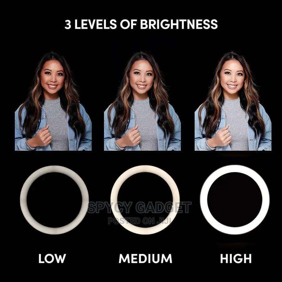 10 Inches Ring Light With Stand 26cm