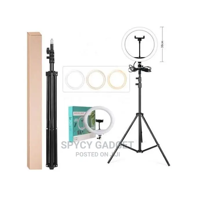 12 Inches Ring Light With Remote Control