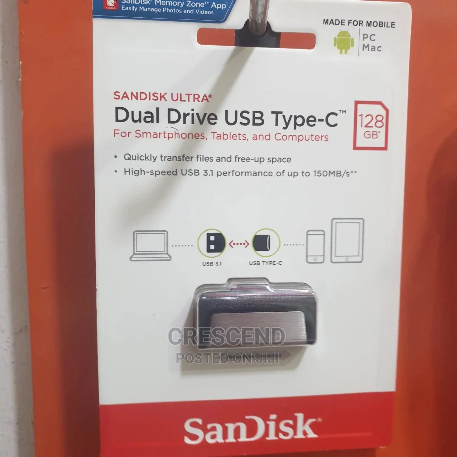 128gb Type-C Otg Flash Drive