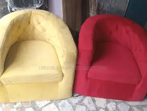 Single Seater Fabric Bucket Chair