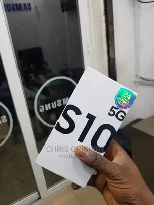 New Samsung Galaxy S10 5G 256 GB Silver