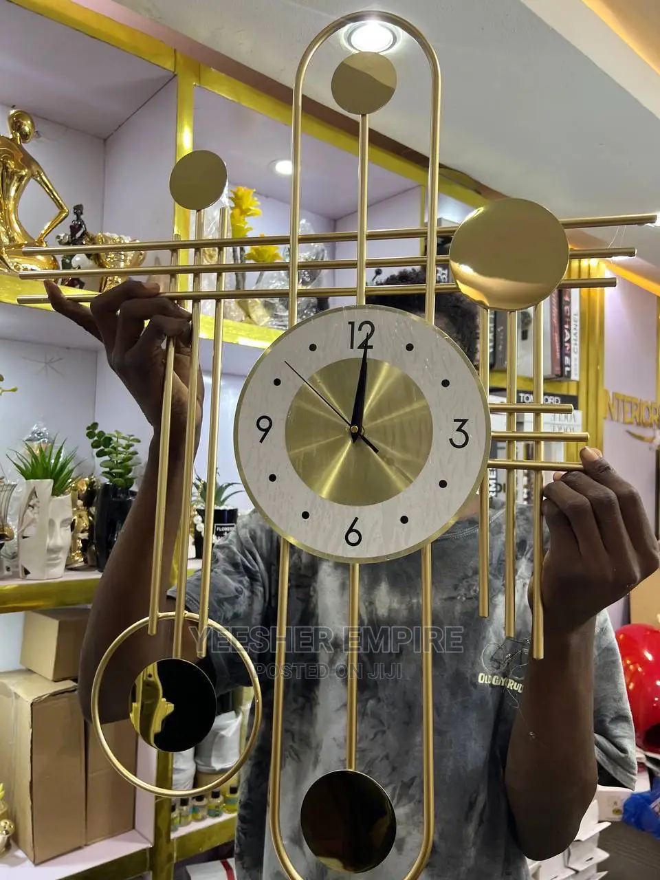 Double Picasso Luxury Wall Clock