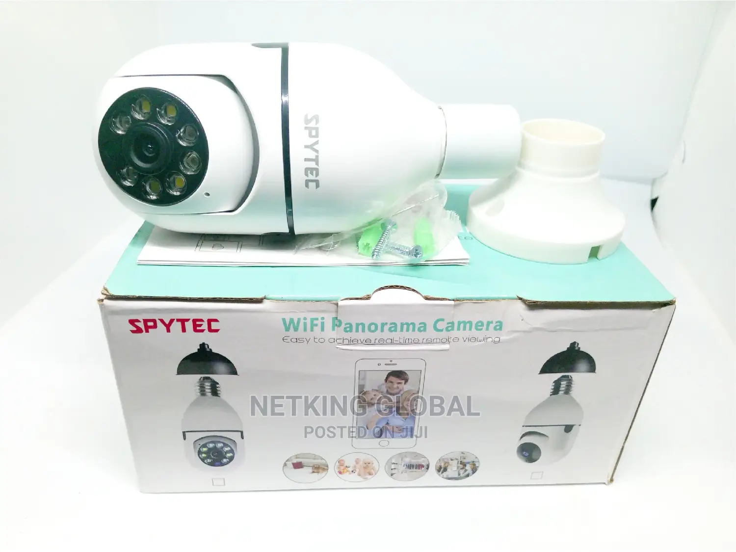 360 Degree Bulb Wifi Panoramic Camera