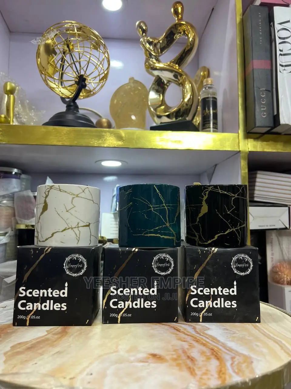 Luxury Marble Scented Candle