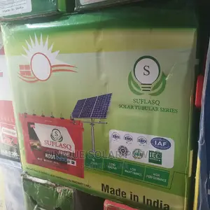Suflasq Solar Tabular Battery - 12v 220v