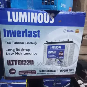 Luminous Solar Tabular Battery - 12v 220ah